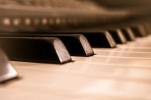 Close Up Piano Keys